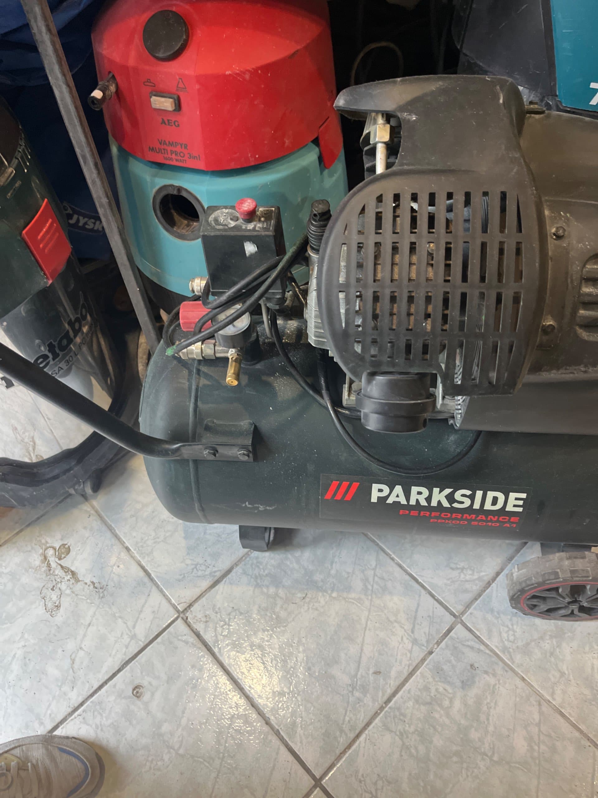Parkside Performance levegős kompresszor (PPKOD 5010 A1)