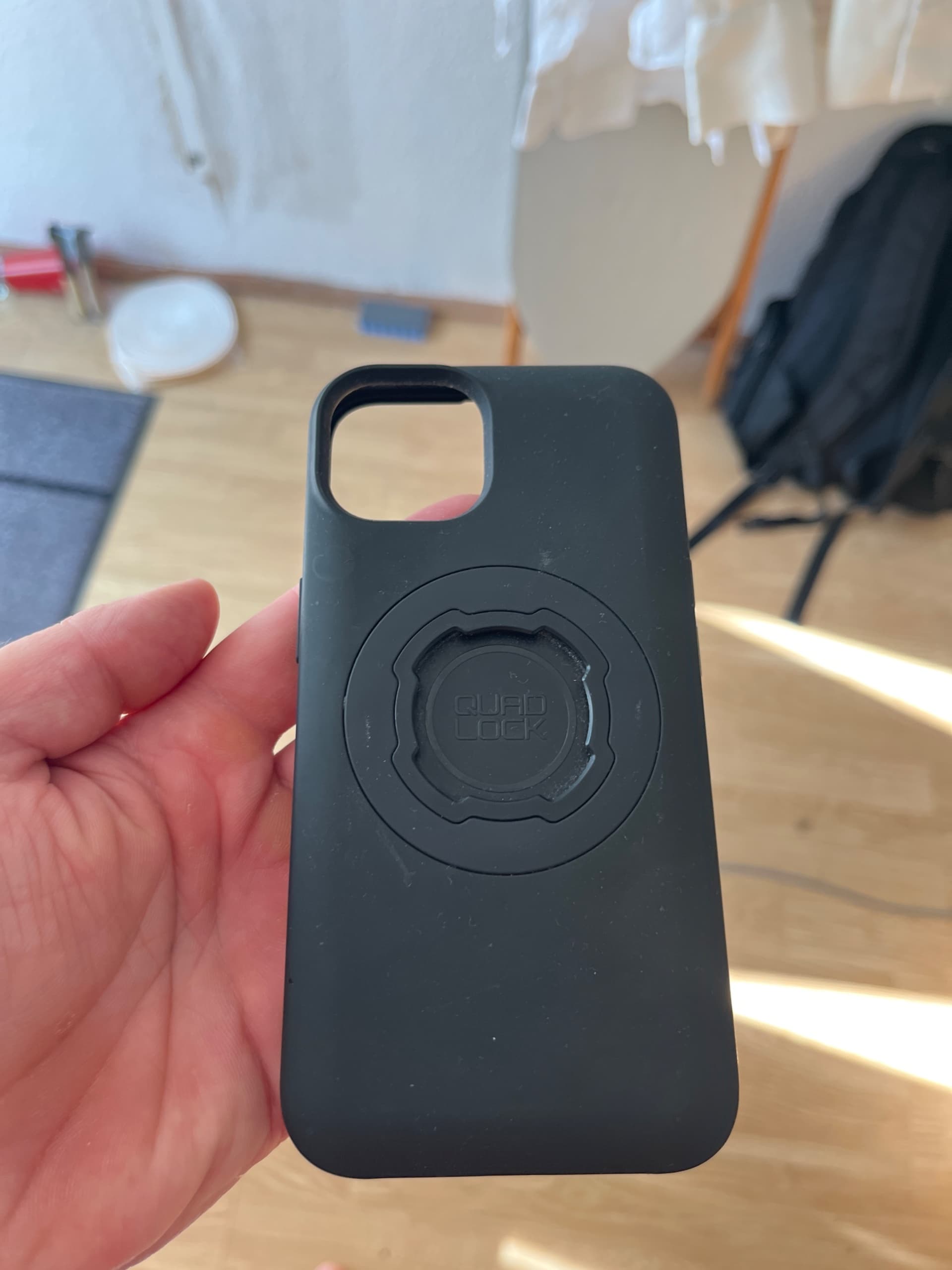Quad Lock Matte Black iPhone Protective Mount Case